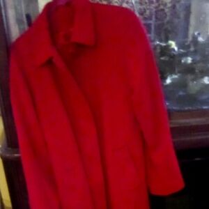 Full length 100% camel hair Fleurette of California peacoat